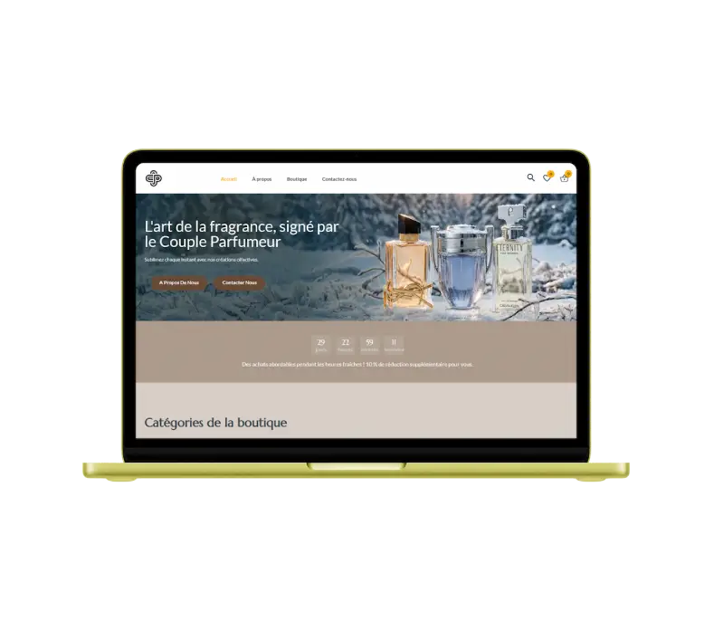 couple parfumeur couple parfumeur site web e-commerce