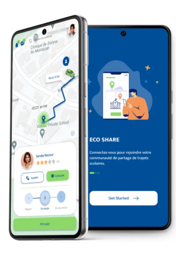 Application mobile e-commerce