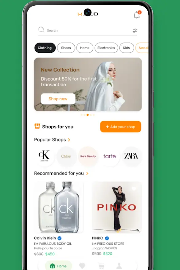 Application mobile